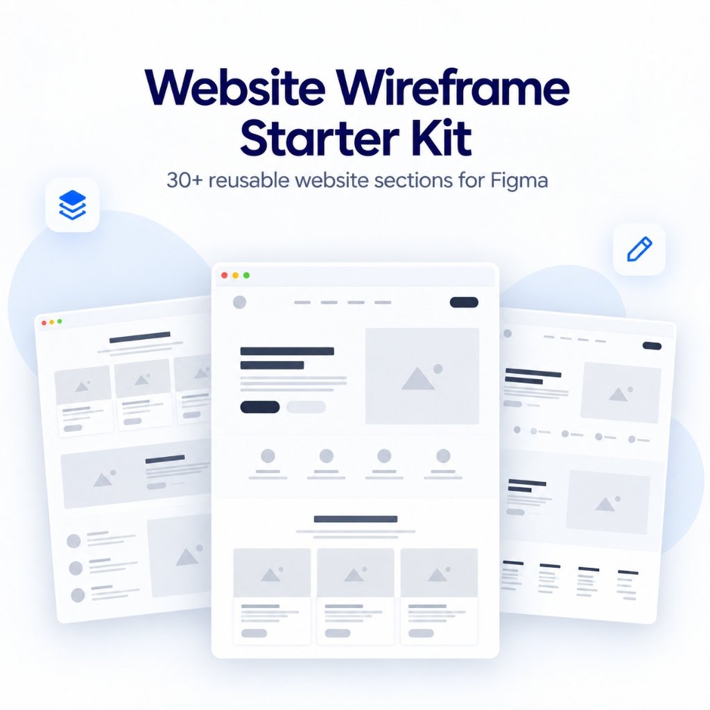 Website Wireframe Starter Kit